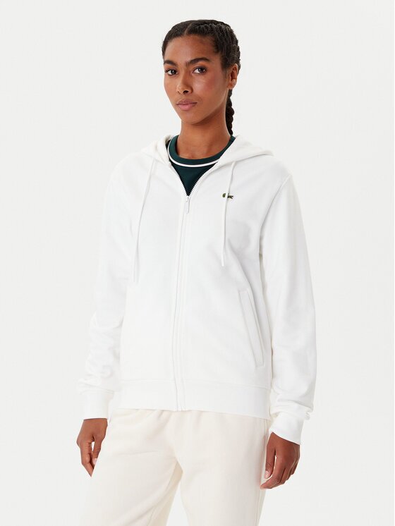 Lacoste Bluză SF5256 Écru Regular Fit
