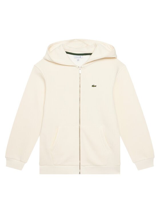 Lacoste Bluză SJ9723 Écru Regular Fit