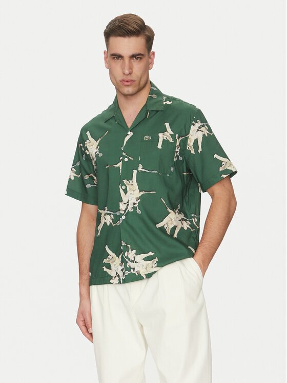 Lacoste Cămașă CH0113 Relaxed Fit