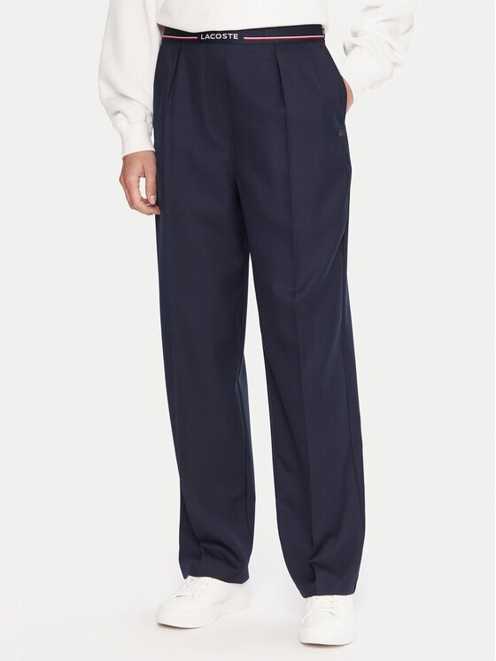 Lacoste Pantaloni din material HF5307 Relaxed Fit