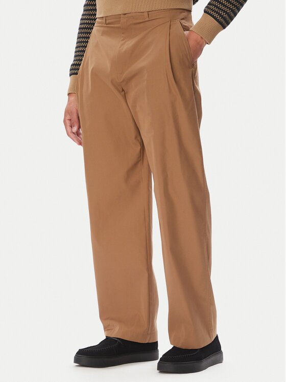 Lacoste Pantaloni din material HH0095 Loose Fit