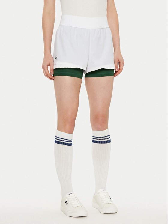 Lacoste Pantaloni scurți sport GF8598 Regular Fit