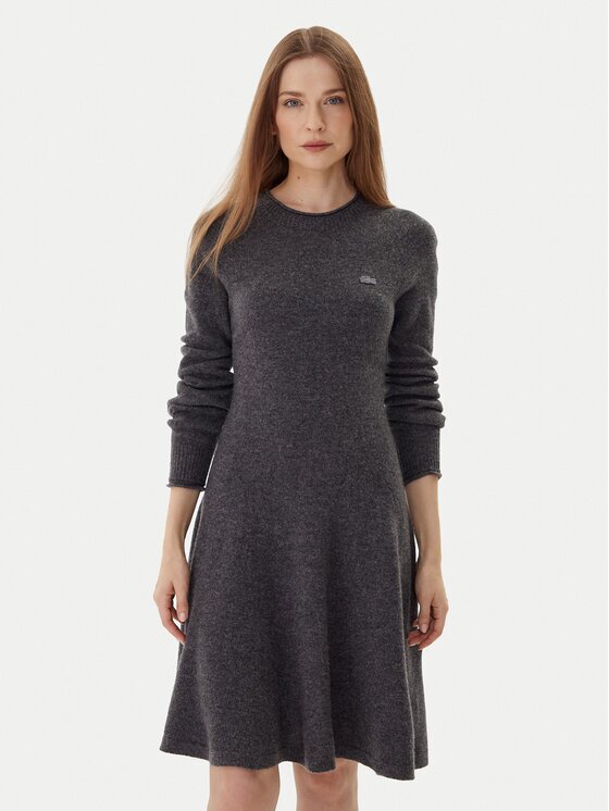 Lacoste Rochie tricotată EF4161 Regular Fit