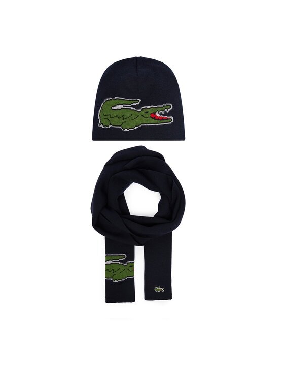 Lacoste Set Fular și Căciulă RB1515-00