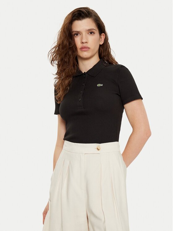 Lacoste Tricou polo DF5377 Slim Fit