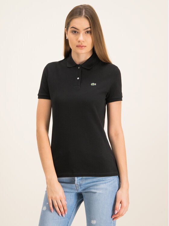 Lacoste Tricou polo PF7839 Negru Classic Fit
