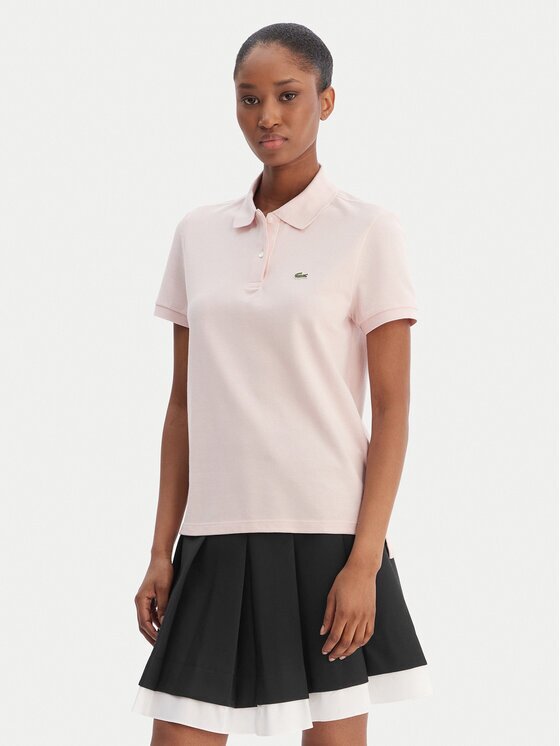 Lacoste Tricou polo PF7839 Roz Regular Fit