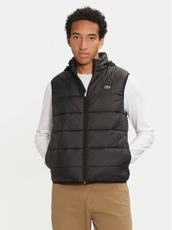 Lacoste Vestă elegantă BH6761 Regular Fit