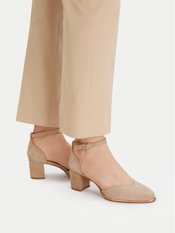 Lasocki Pantofi pumps CEO-WB-VELA-02 Bej