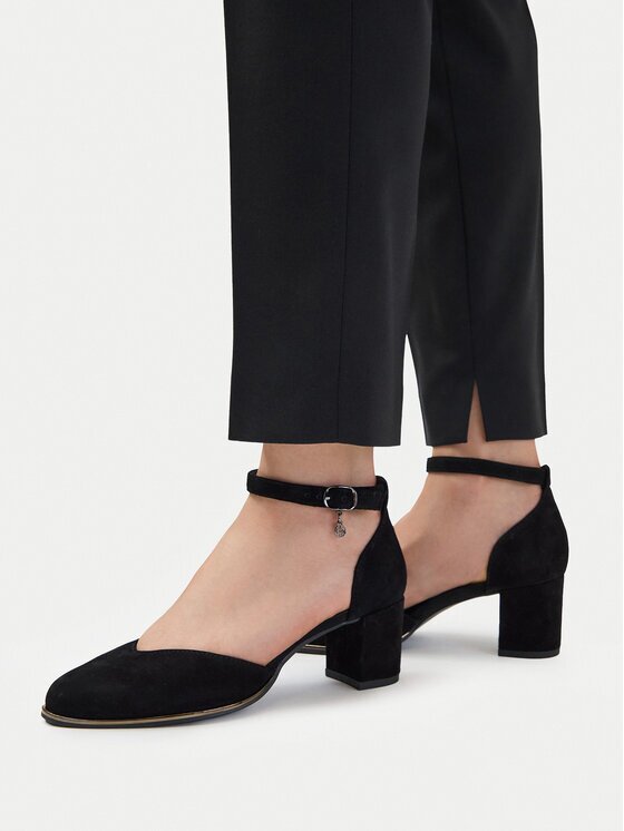 Lasocki Pantofi pumps CEO-WB-VELA-02 Negru