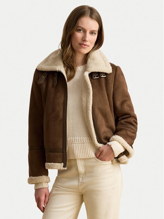 Lauren Ralph Lauren Blană sintetică 297P04122003 Regular Fit