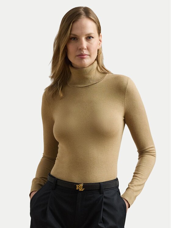 Lauren Ralph Lauren Bluză cu gât 200940470015 Slim Fit