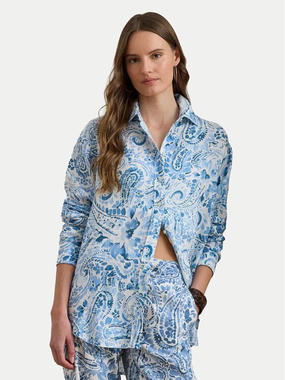 Lauren Ralph Lauren Cămașă 200P08926001 Relaxed Fit
