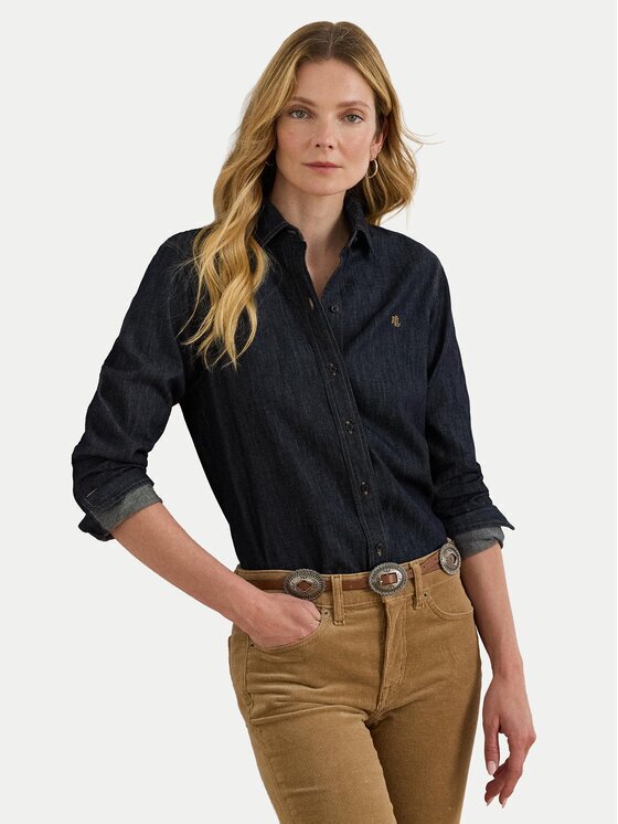 Lauren Ralph Lauren cămașă de blugi 200B20825001 Regular Fit