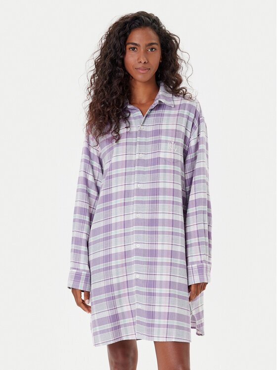 Lauren Ralph Lauren Cămașă de noapte ILN32448 Relaxed Fit