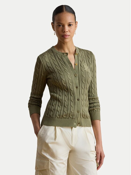 Lauren Ralph Lauren Cardigan Cable 200P14040500 Regular Fit