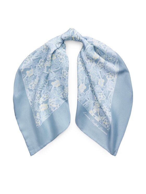 Lauren Ralph Lauren Eșarfă 454P14497002 Albastru celest