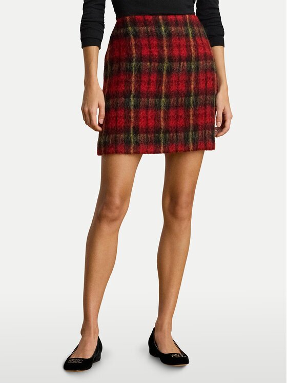 Lauren Ralph Lauren Fustă mini 200P06912001 Regular Fit