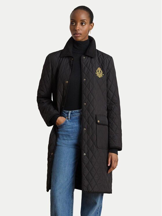 Lauren Ralph Lauren Geacă Crested 3/4 Quilt 297P18059001 Regular Fit