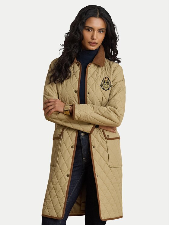 Lauren Ralph Lauren Geacă Crested 3/4 Quilt 297P18059002 Regular Fit