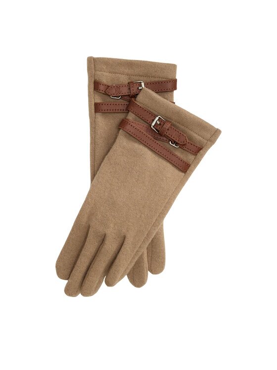Lauren Ralph Lauren Mănuși 454P23589002 Bej închis