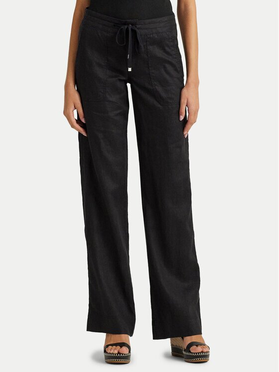 Lauren Ralph Lauren Pantaloni din material 200735136001 Wide Leg