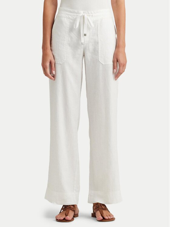Lauren Ralph Lauren Pantaloni din material 200735138001 Wide Leg