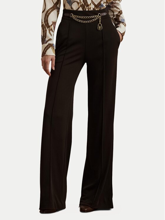 Lauren Ralph Lauren Pantaloni din material 200953573001 Wide Leg