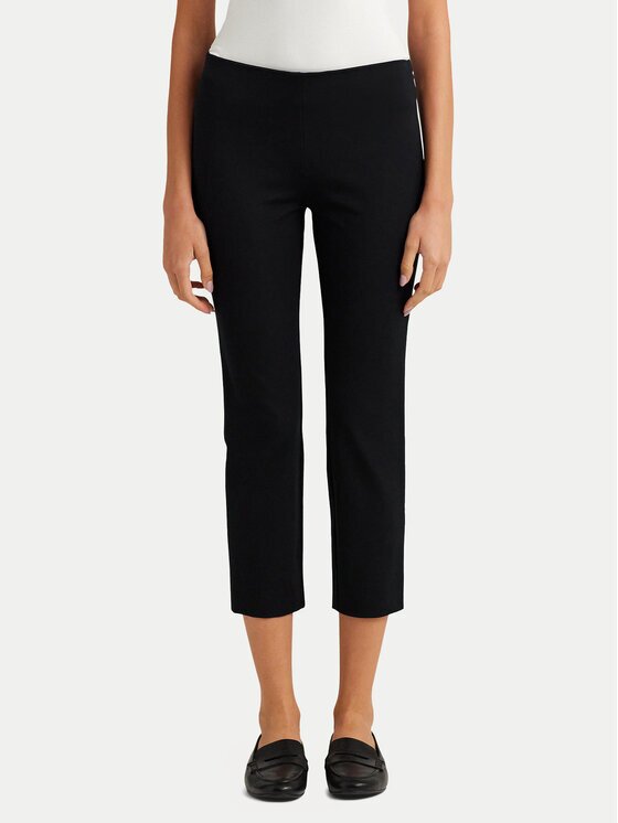 Lauren Ralph Lauren Pantaloni din material Skinny Fit Streç Pantolon 200687713003 Regular Fit