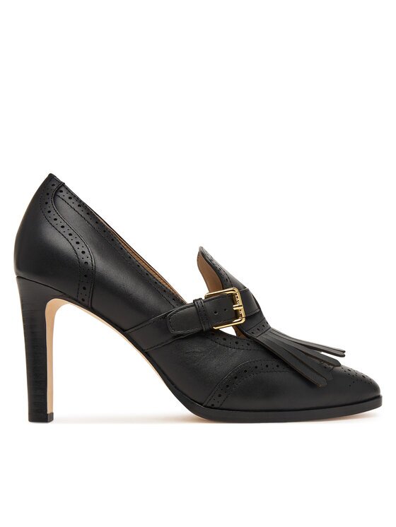 Lauren Ralph Lauren Pantofi Colleen Perforated Calfskin Kiltie Pump 802P02364002