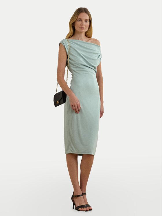 Lauren Ralph Lauren Rochie cocktail 250964081001 Albastru celest Slim Fit