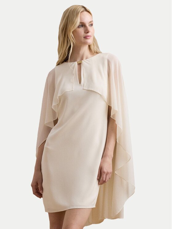 Lauren Ralph Lauren Rochie cocktail 253957566 Écru Regular Fit