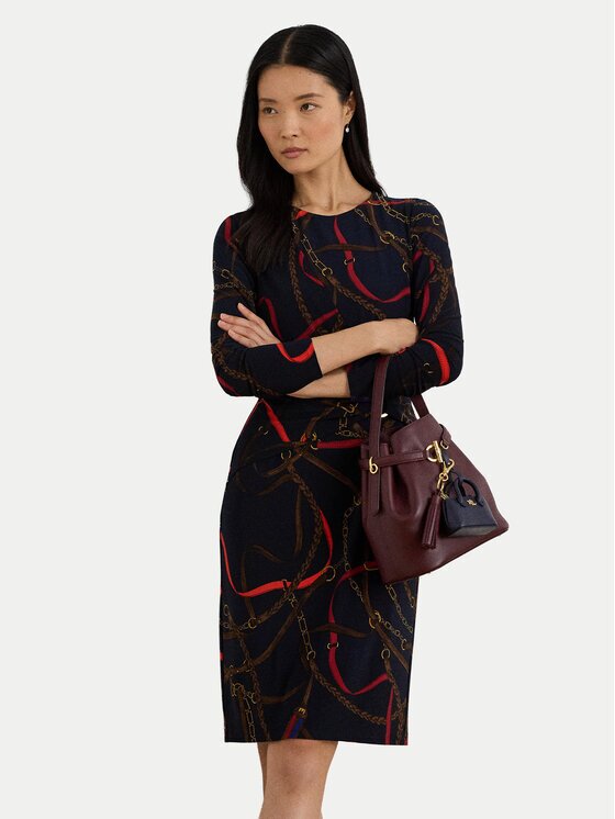 Lauren Ralph Lauren Rochie de zi 200P03736001 Slim Fit