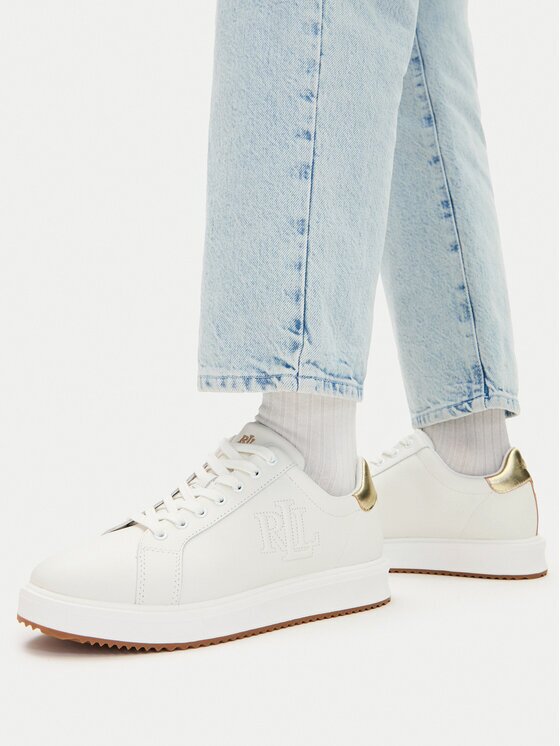 Lauren Ralph Lauren Sneakers Ainsley Metallic 802974379002