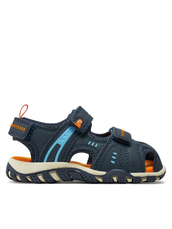 Leaf Sandale Navy LRUNN F Bleumarin