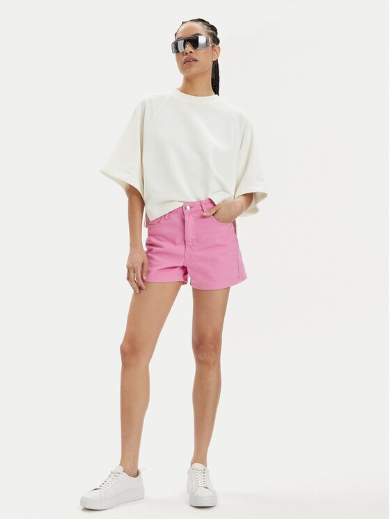 Lee Bluză 112350752 Écru Relaxed Fit