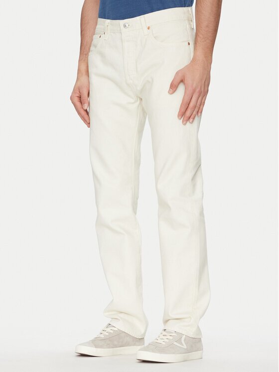 Levi's® Blugi 501® 00501-3279 Écru Straight Fit