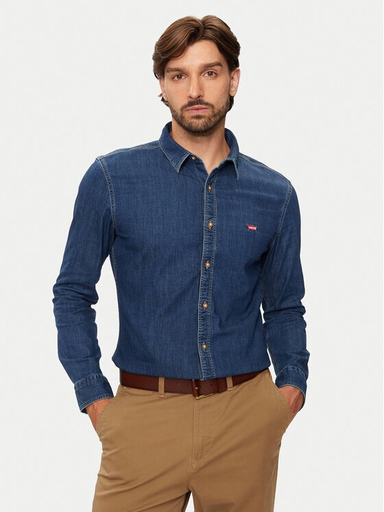 Levi's® cămașă de blugi Battery Housemark 86625-0052 Slim Fit
