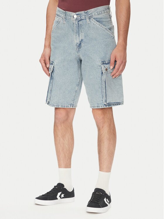 Levi's® Pantaloni scurți de blugi 478™ 001GU-0004 Baggy Fit
