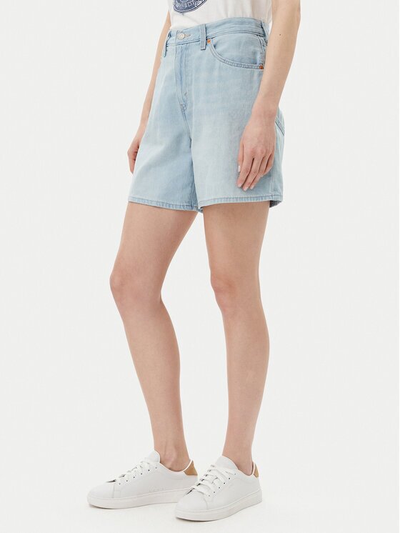Levi's® Pantaloni scurți de blugi A9311-0016 Albastru celest Baggy Fit
