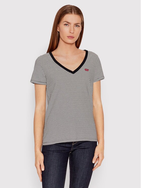 Levi's® Tricou Perfect V-Neck Tee 85341-0004 Regular Fit