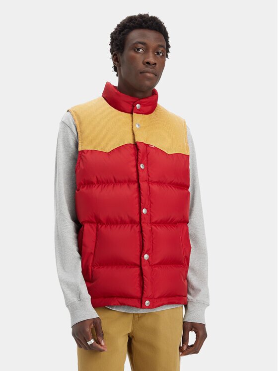 Levi's® Vestă elegantă Western Super Puffer A5634-0003 Regular Fit