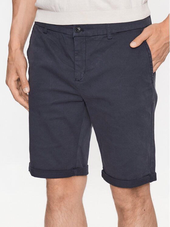 Lindbergh Pantalon scurți din material 30-505044 Slim Fit