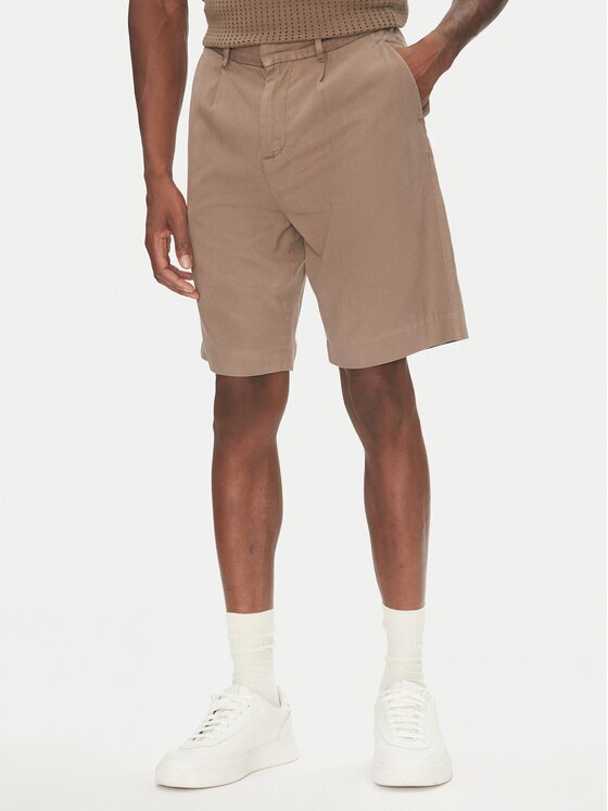 Lindbergh Pantalon scurți din material 30-505054 Wide Fit
