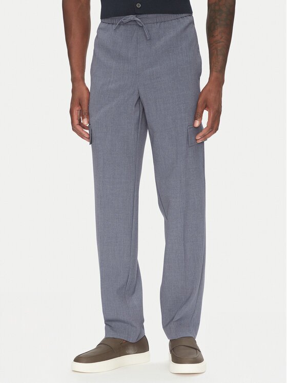 Lindbergh Pantaloni din material 30-01112A Relaxed Fit