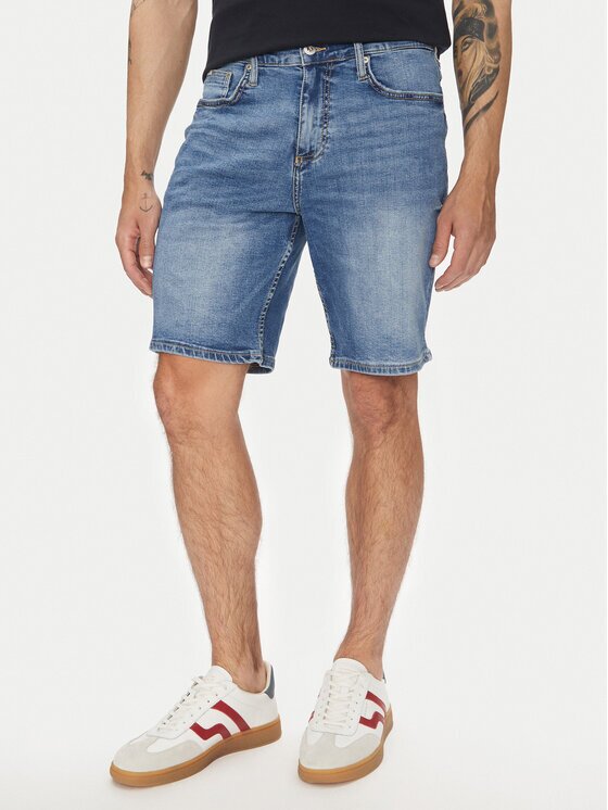 Lindbergh Pantaloni scurți de blugi 30-550000VBL Loose Fit