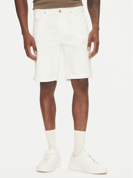 Lindbergh Pantaloni scurți de blugi 30-550002WHI Regular Fit