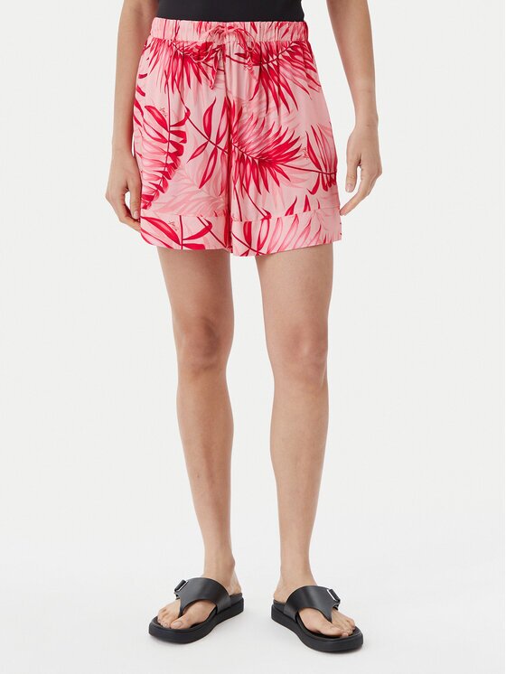 Liu Jo Beachwear Pantalon scurți din material VA5126 T2961 Relaxed Fit