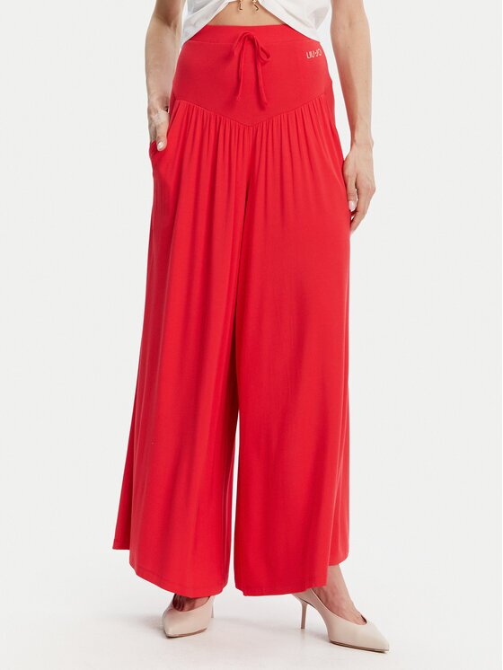 Liu Jo Beachwear Pantaloni din material VA5039 JS360 Relaxed Fit