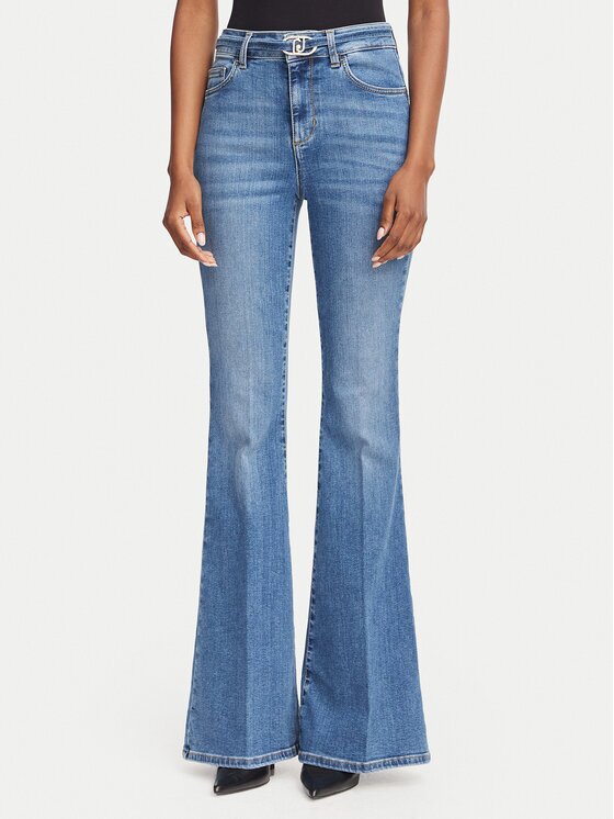 Liu Jo Blugi Tall UF6087 D0264 Albastru Bootcut Fit